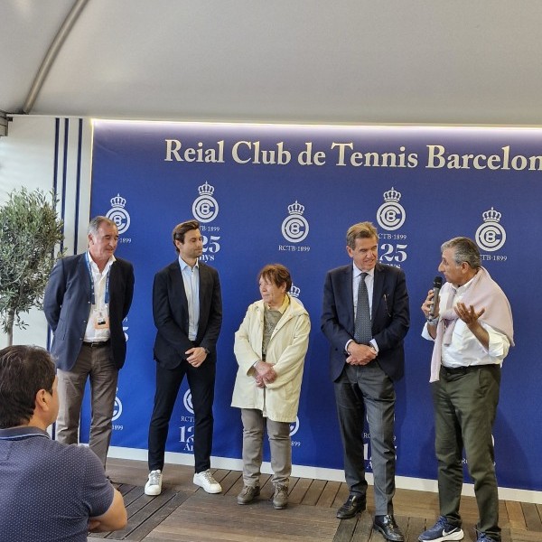Presentación del Séptimo Torneo Benéfico de Tenis en el Trofeo Conde Godó